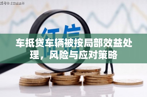 连江车抵贷车辆被按局部效益处理，风险与应对策略